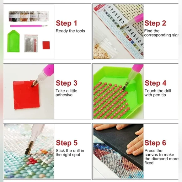 BUNNY Rabbit Spring Time Canvas Diamond Art 12"x16" - Picture 2 of 7